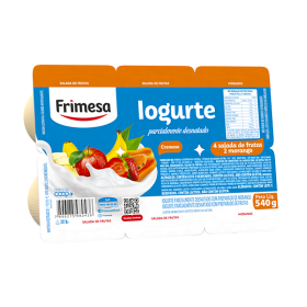 Iogurte Frimesa 540G Salada De Fruta + Morango Bandeja
