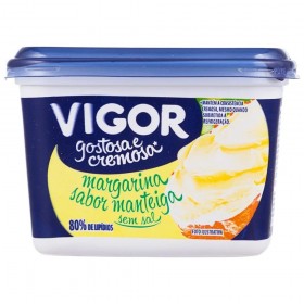 Margarina Vigor 500G Cremosa Sem Sal