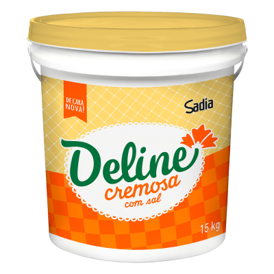 Margarina Deliane 3KG Cremosa Com Sal 60%