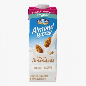 Alimento Amendoa Almond Breeze 1L Original Zero Acucar