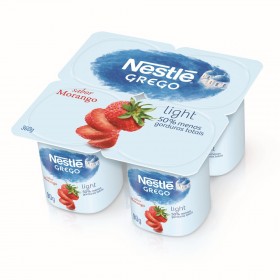Iogurte Nestle Grego 360G Morango Light