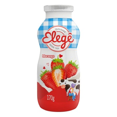 Bebida Lactea Elege 170G Morango