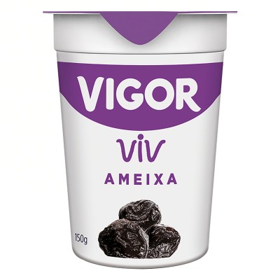 Iogurte Vigor 150G Integral Ameixa