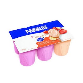 Iogurte Nestle 510G Morango Vitaminas Frutas Bandeja