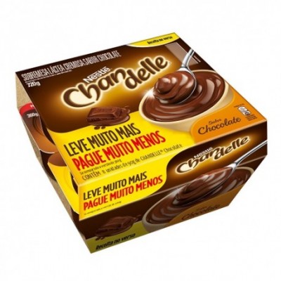 Sobremesa Nestle Chandelle 720G Chocolate