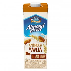 Alimento Amendoa Almond Breeze 1L Aveia