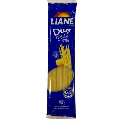 Macarrao Liane 200G Duo Espaguete Com Ovos