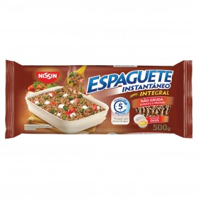 Macarrao Nissin Espaguete 500G Integral