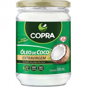 Oleo Coco Copra 500ML Extra Virgem Pote