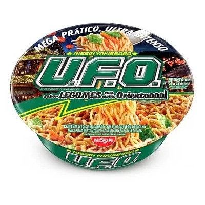 Macarrao Nissin Yakissoba 95G UFO Legumes