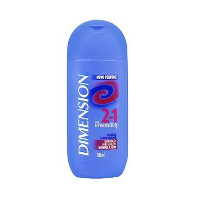 Shampoo Dimension 200ML 2Em1 Secos