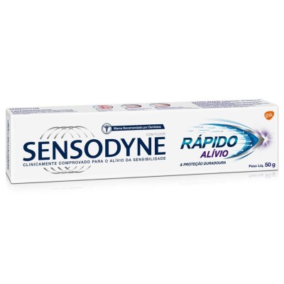 Creme Dental Sensodyne 50G Rapido Alivio