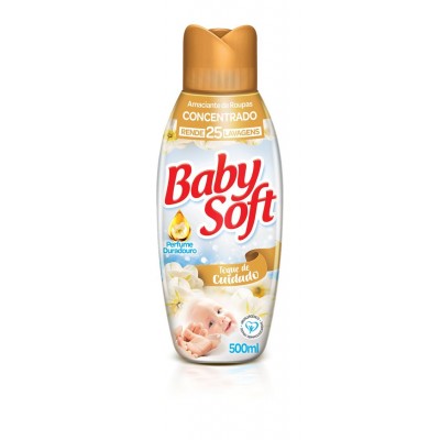 Amaciante Baby Soft 500ML Concentrado Toque Cuidado
