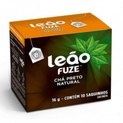 Chá Preto Natural Leão Fuze Caixa 16G 10 Unidades