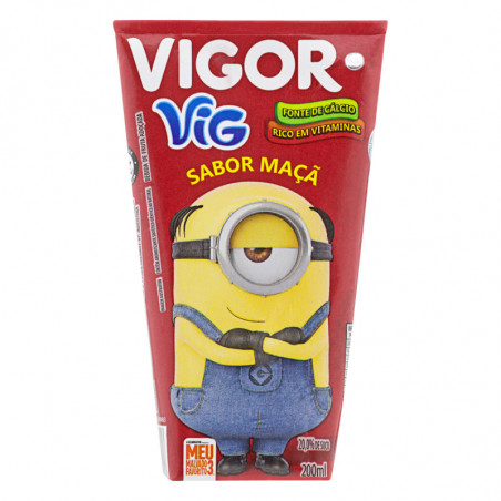 Bebida Adoçada Maçã Meu Malvado Favorito Vigor Vig Caixa 200Ml