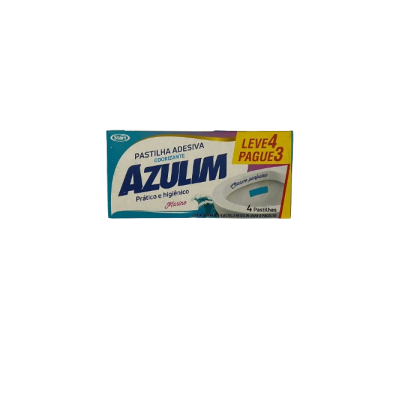 Pastilha Sanitária Azulim Adesiva Marine Leve 4 Pague 3