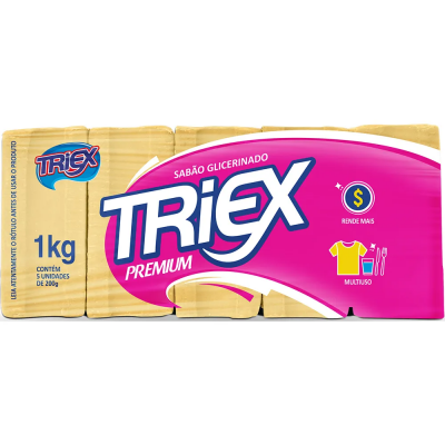 Sabão Barra Triex 1KG Premium