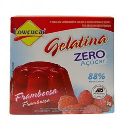 Gelatina Lowcucar 10G Framboesa Zero