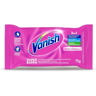 Vanish 75G Super Barra 3 em 1 Pink