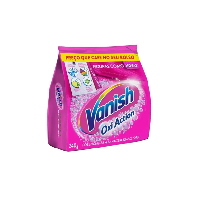 Vanish 240G Pó Oxi Action Pink Sache