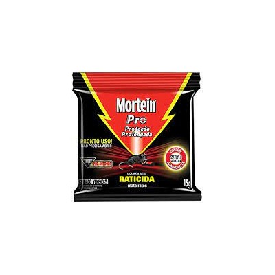 Raticida Mortein 15G Isca