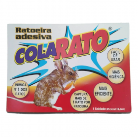 Ratoeira Adesiva Metaldavi Cola Rato