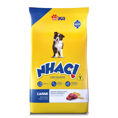 Ração Nhac 10,1KG Carne Filhote