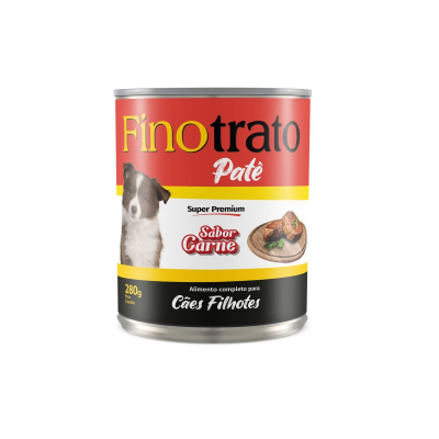 Patê Finotrato Filhotes 280G Carne