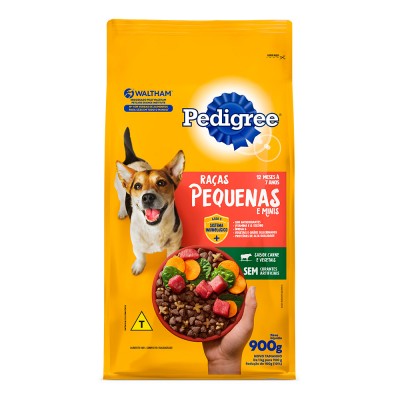 Ração Pedigree 900G Ração Pequena Adulto