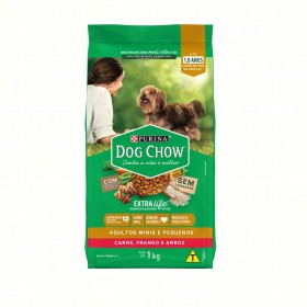 Ração Dog Chow 1KG Adulto Mini Pequenos