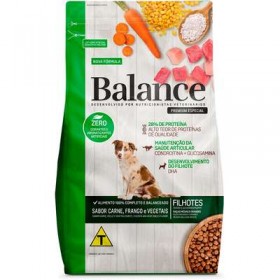 Ração Balance 900G Filhote Carne, Frango e Vegetais