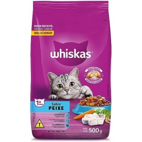 Ração Whiskas 500G Peixe Adulto