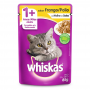 Ração Whiskas 85G Frango Adulto Sachê