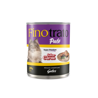 Patê Finotrato Gatos 280G Carne