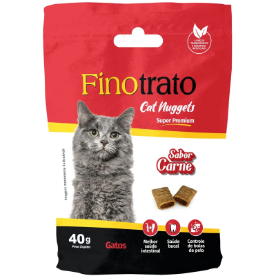 Nugget Finotrato Gatos 40G Carne