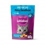 Petisco Whiskas 40G Pelo Saudável Sachê