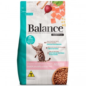 Ração Balance Gato 900G Adultos Salmão