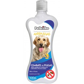 Shampoo Petbrilho 500ML 3 Em 1 Antipulga