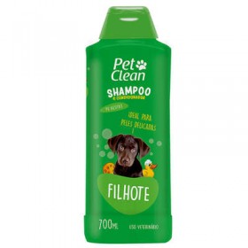 Shampoo e Condicionador Pet Clean 700ML Filhote