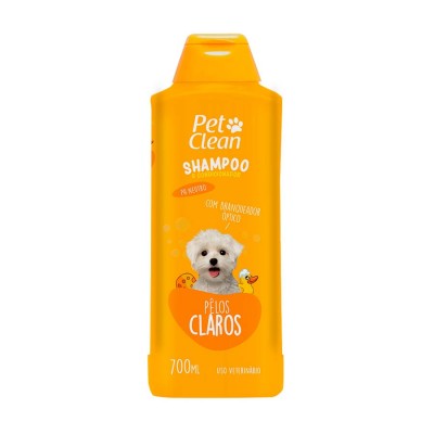 Shampoo e Condicionador Pet Clean 700ML Pelo Claro