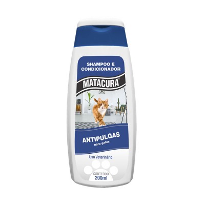 Shampoo Matacura 200ML Anti-Pulga Para Gatos