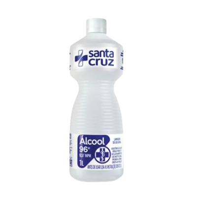 Álcool Santa Cruz 1L 96