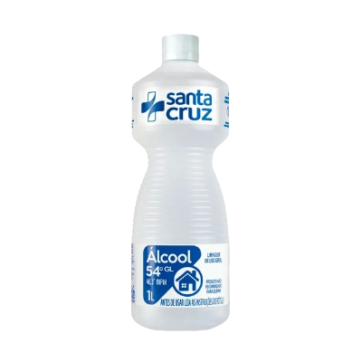 Álcool Santa Cruz 1L 54