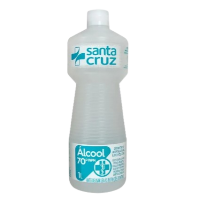 Álcool Santa Cruz 1L 70