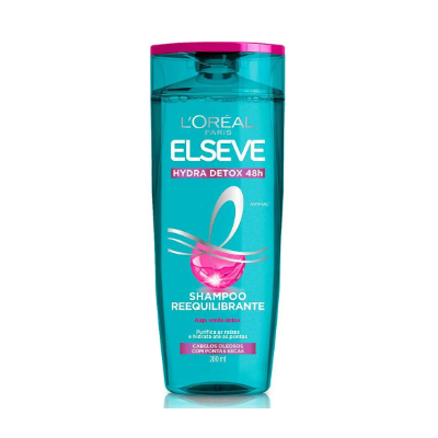 Shampoo Elseve 200ML Hydra Detox 48H