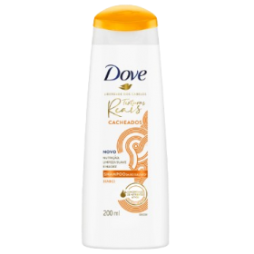 Shampoo Dove 200ML Text. Reais Cachos