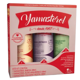 Kit Yamasterol Babosa+Hialuronico+Colageno Vegetal