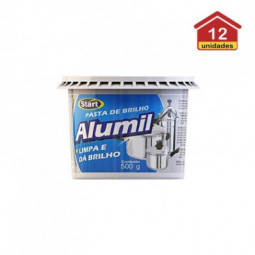 Detergente Start 500G Alumil Pasta Brilho