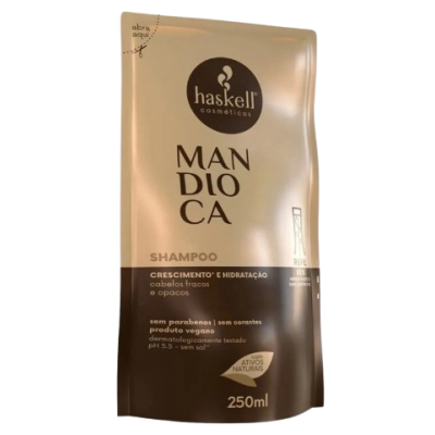 Shampoo Haskell 250ML Mandioca Refil