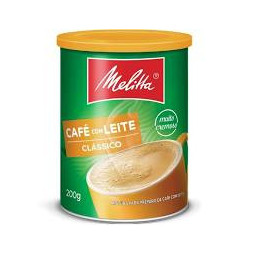 Café Com Leite Solúvel Clássico Melitta Lata 200G
